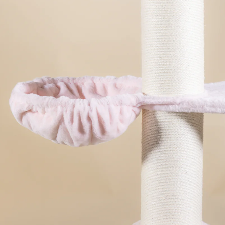 Grote, Pink Teddy Hangmat de Luxe (voor 20cm palen)