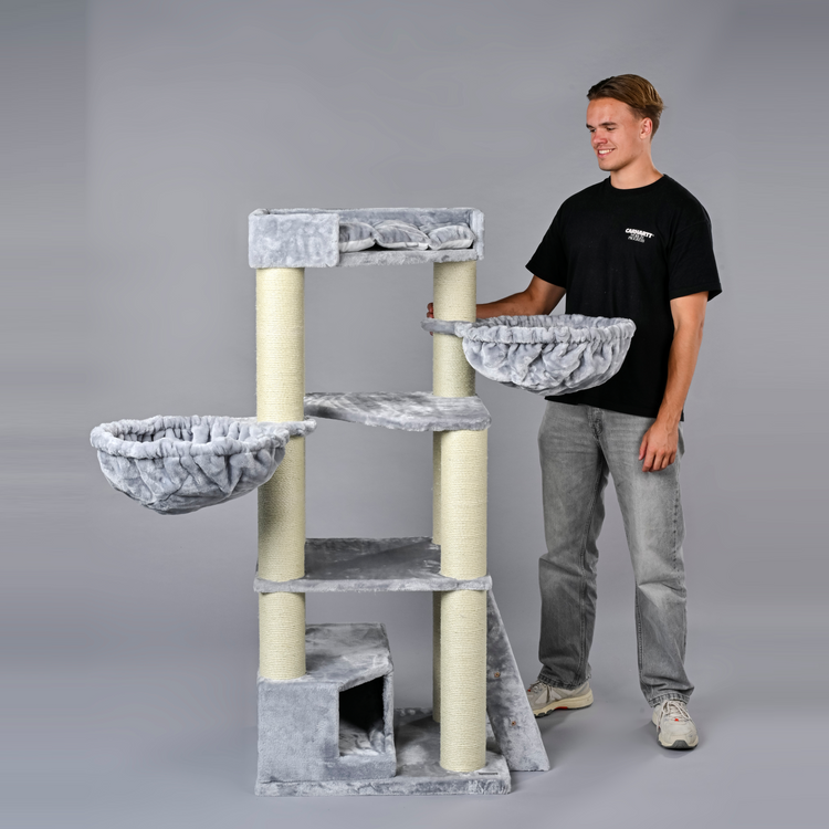 Krabpaal Corner Coon (Lichtgrijs)