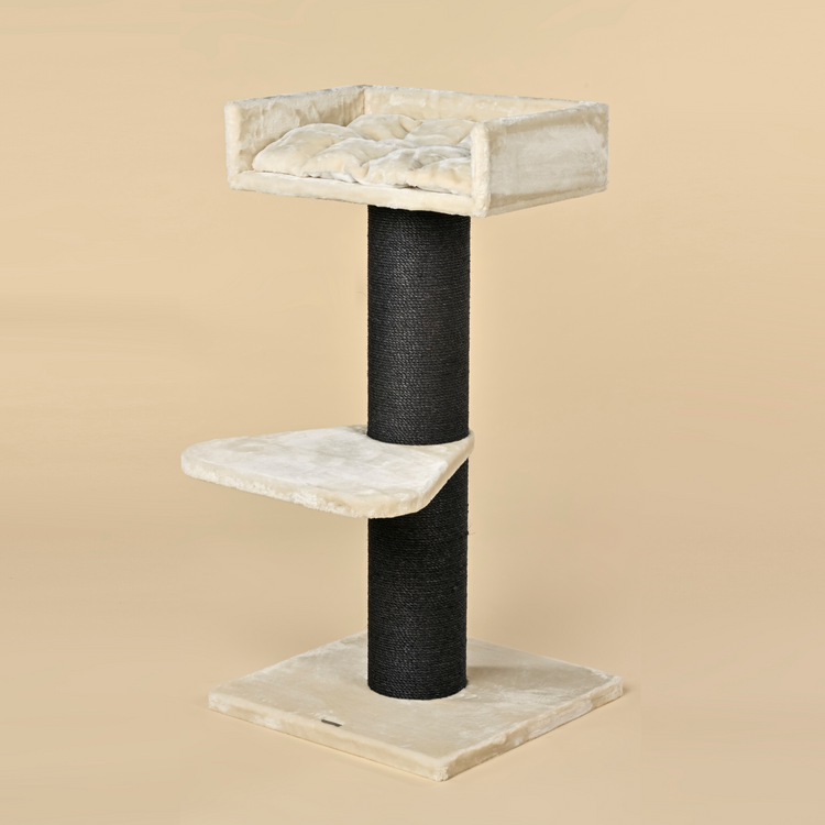 Krabpaal Maine Coon Lounge Blackline (Crème)