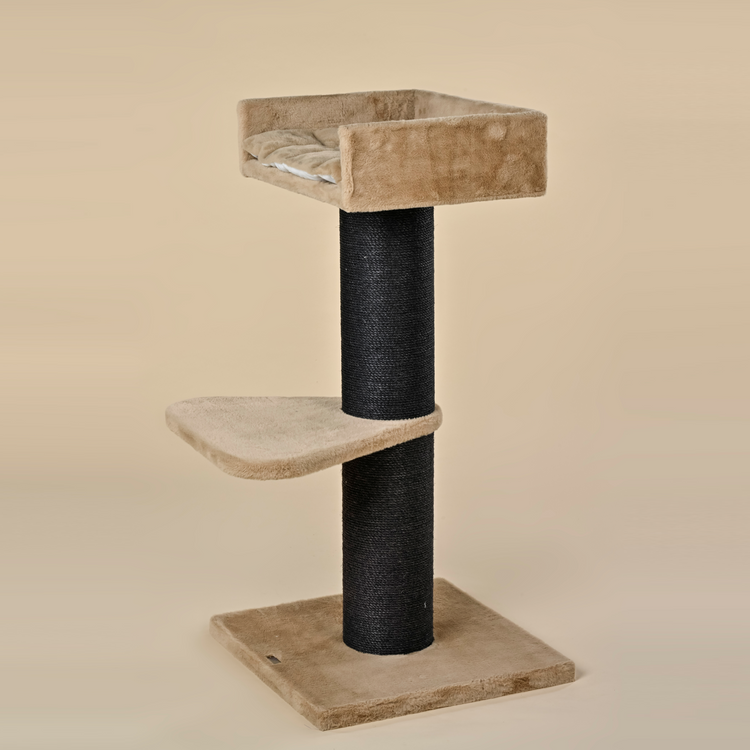 Krabpaal Maine Coon Lounge Blackline (Cappuccino Teddy)