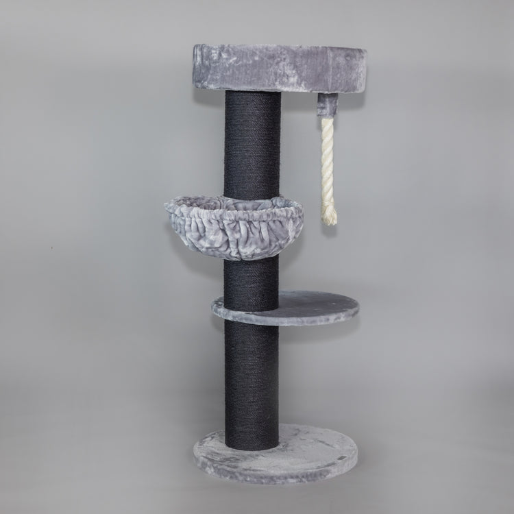 Krabpaal Maine Coon Sleeper de Luxe Blackline (Lichtgrijs)