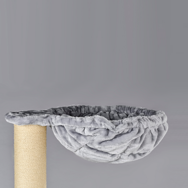 Krabpaal Cat Penthouse (Lichtgrijs)