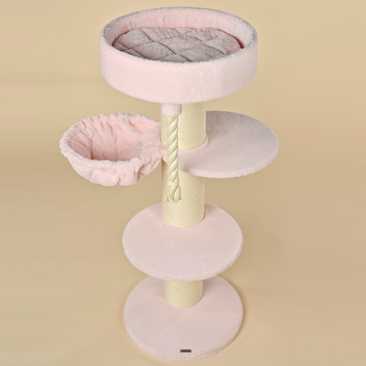 Krabpaal Maine Coon Sleeper Plus (Pink Teddy)