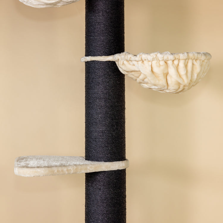 Krabpaal Maine Coon Tower Blackline (Crème) 225-245 cm