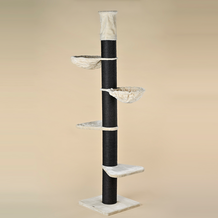 Krabpaal Maine Coon Tower Blackline (Crème)