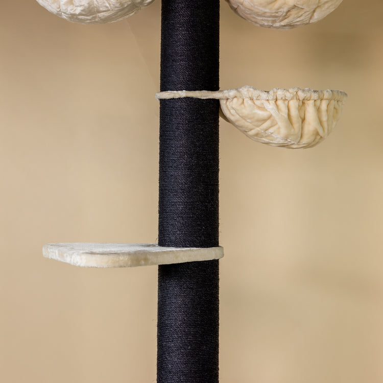 Krabpaal Maine Coon Tower Blackline Plus (Crème) 255-275 cm