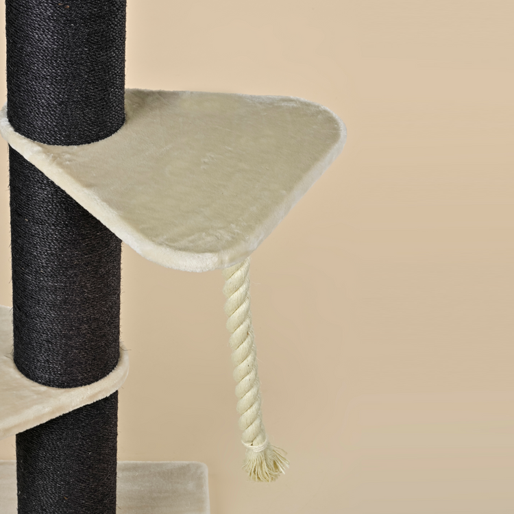 Krabpaal Maine Coon Tower Blackline Crown (Crème)