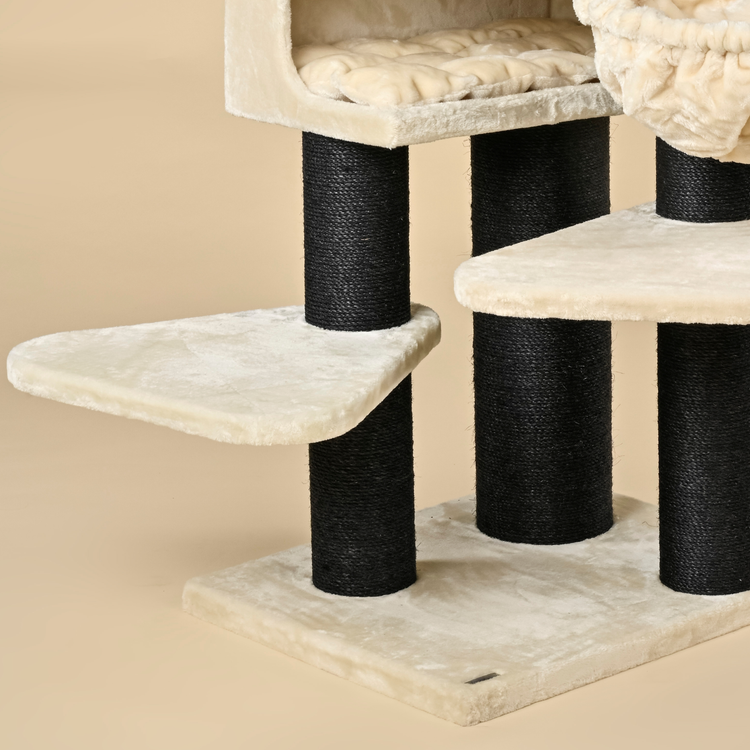 Krabpaal Birmaanse Citadel Blackline (Crème)