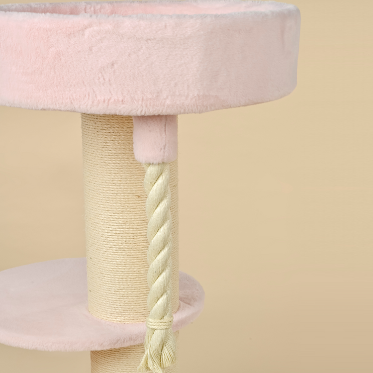 Krabpaal Maine Coon Lounge Sleeper (Pink Teddy)