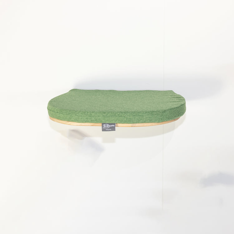 Wandmeubel Klimmuur Kat - Luxe Kattenbed (Pistache)
