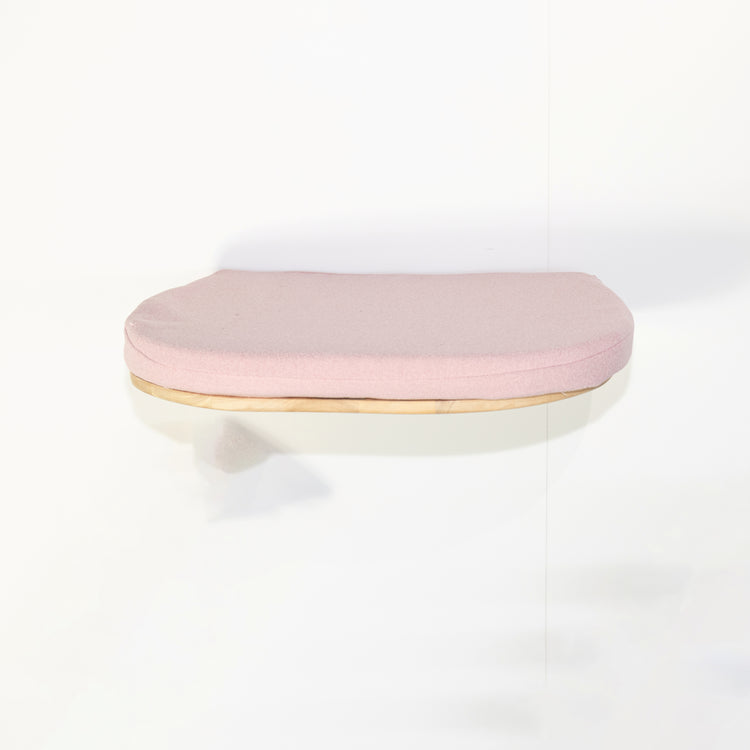 Wandmeubel Klimmuur Kat - Luxe Kattenbed (Roze)