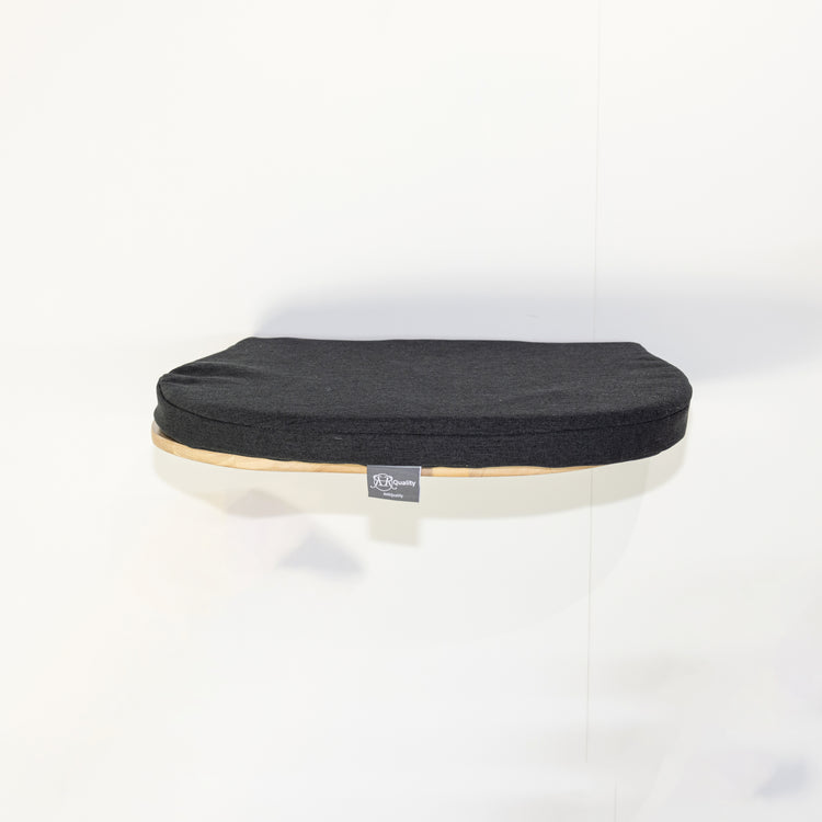 Wandmeubel Klimmuur Kat - Luxe Kattenbed (Zwart)