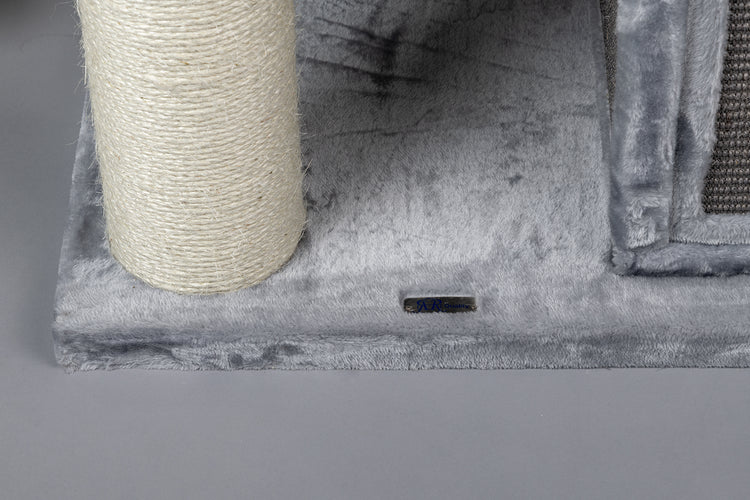 Bodemplaat Lichtgrijs kleurig, Cat Paradise 90 x 70 x 4 cm