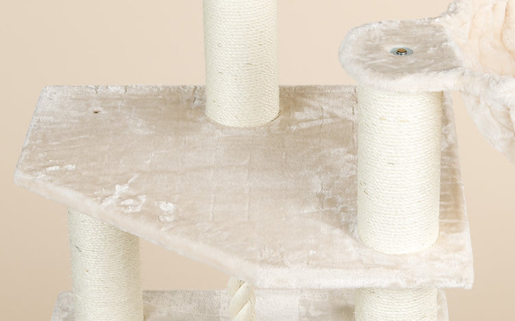 Bovenplateau Crèmekleurig, Cat Relax 70 x 60 cm