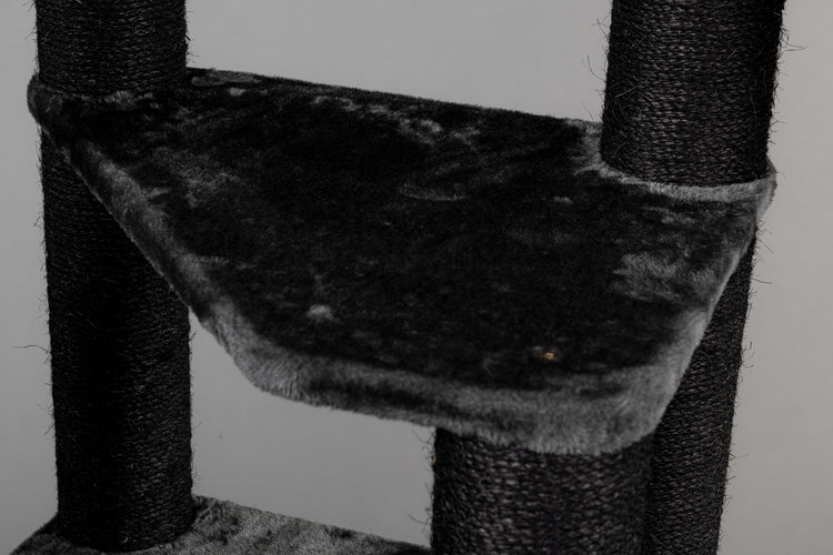 Bovenplateau Donkergrijs kleurig, Corner Coon 60 x 50 cm