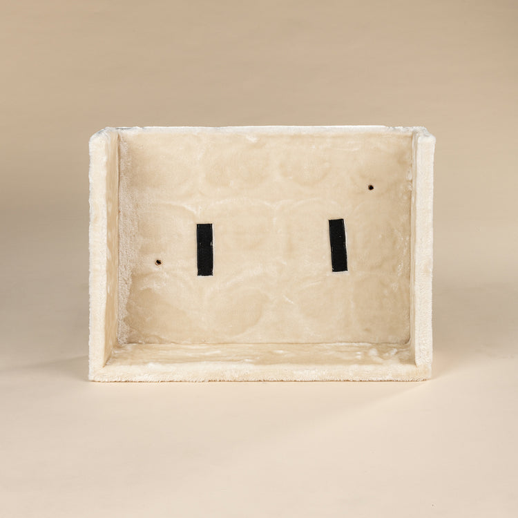 Crèmekleurige Lounge voor Devon Rex (incl. Kussen)