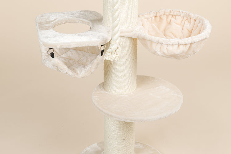 Krabpaal Maine Coon Sleeper Crown Plus (Crème)