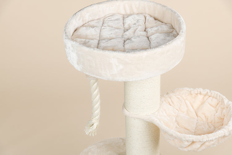 Krabpaal Maine Coon Sleeper de Luxe (Crème)