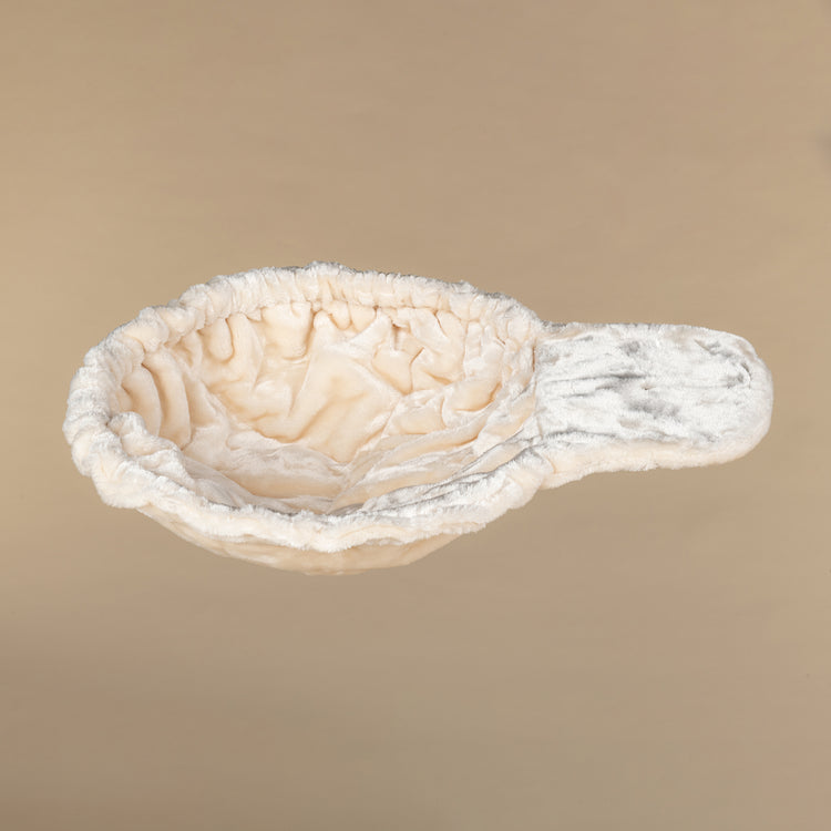 Grote, crèmekleurige Hangmat de Luxe (voor 12/15cm palen)