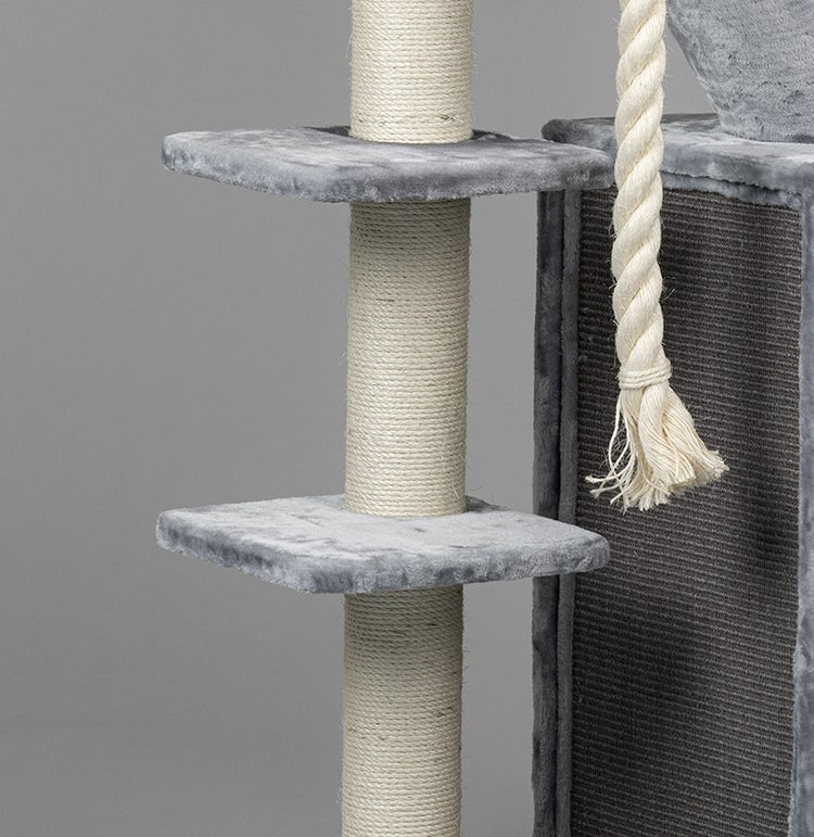 Middenplateau Lichtgrijs kleurig, Kilimandjaro & Cat Penthouse 36 x 36 cm