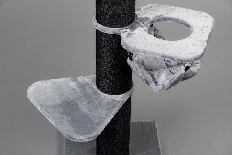 Krabpaal Royalty Blackline Crown (Lichtgrijs)