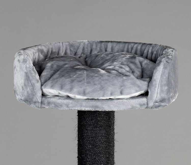 Lichtgrijs Kleurige, 50 cm Diameter Ronde Zetel (Incl. Kussen)