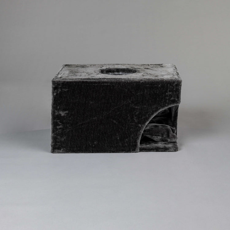 Speelhuis Donkergrijs kleurig, Kili 52 x 37 x 30 cm (incl. Kussen)