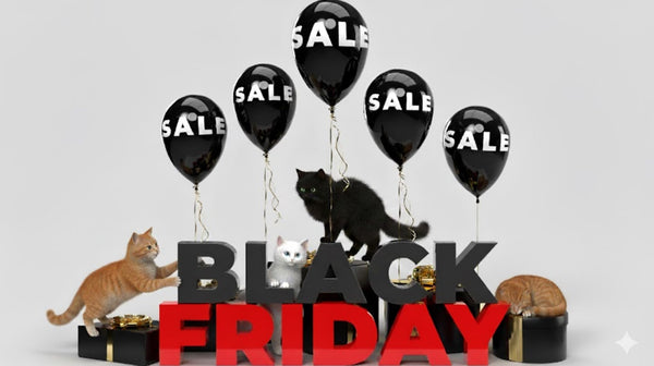 Slim shoppen tijdens Black Friday: 3 tips voor kattenouders