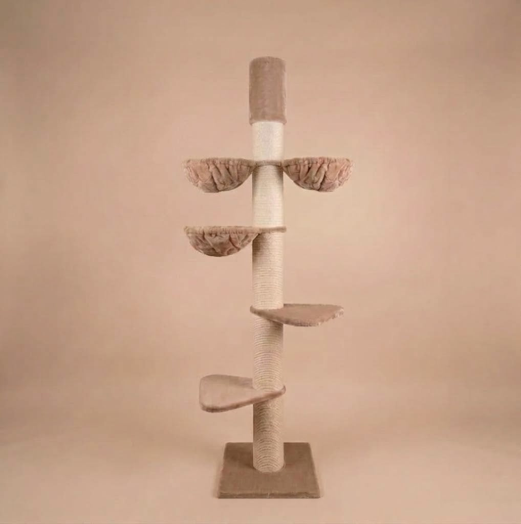 Krabpaal Maine Coon Tower Plus (Cappuccino) 225-245 cm