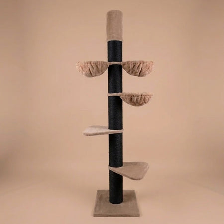 Katträd Maine Coon Tower Blackline Plus (Cappuccino) 225-245 cm