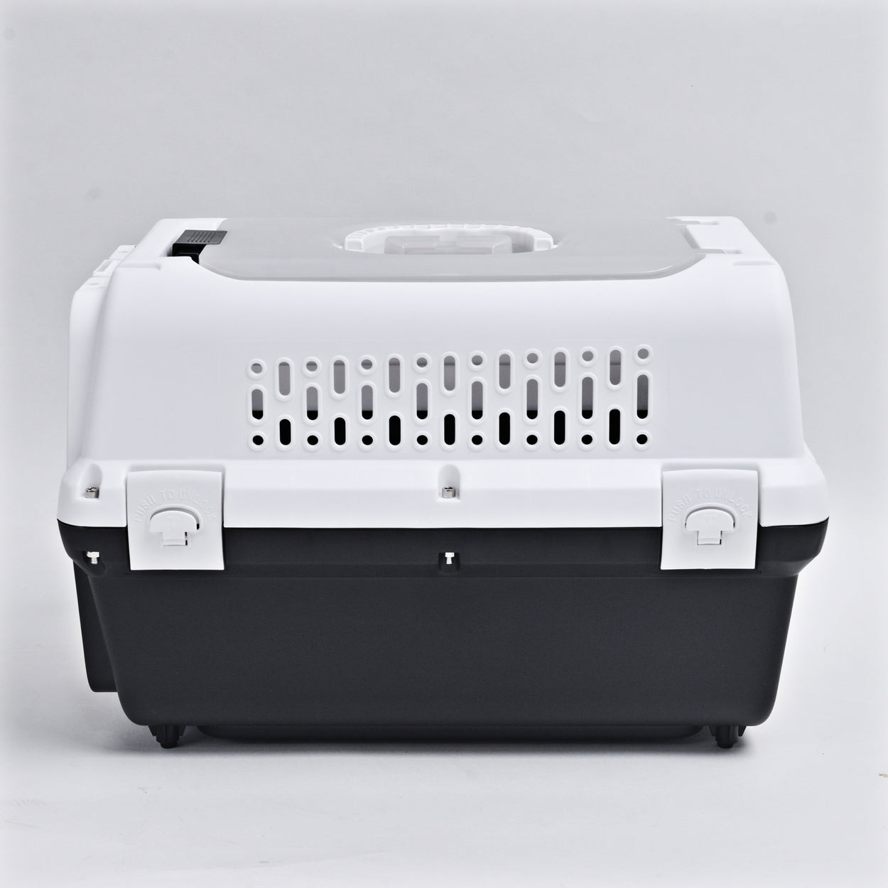 Reismand met stalen deur voor Kat & Hond (Zwart) 50 x 30 x 30 cm