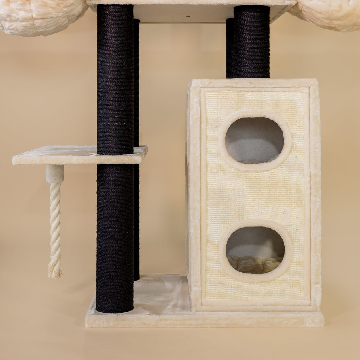 Krabpaal Cat Paradise Plus Blackline (Crème)