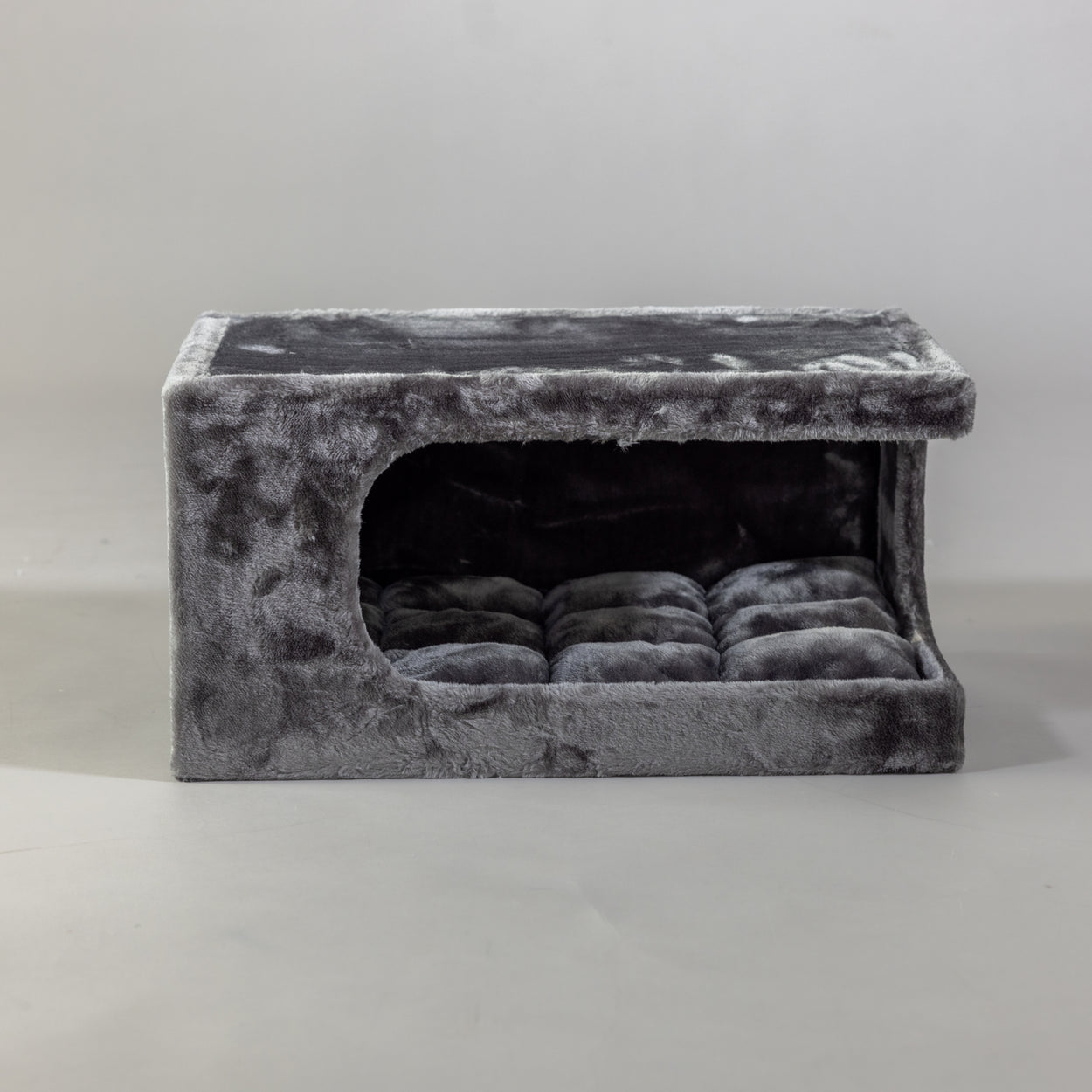 Speelhuis Donkergrijs kleurig, Maine Coon Lounge Retreat 60 x 35 x 30 cm (incl. Kussen)