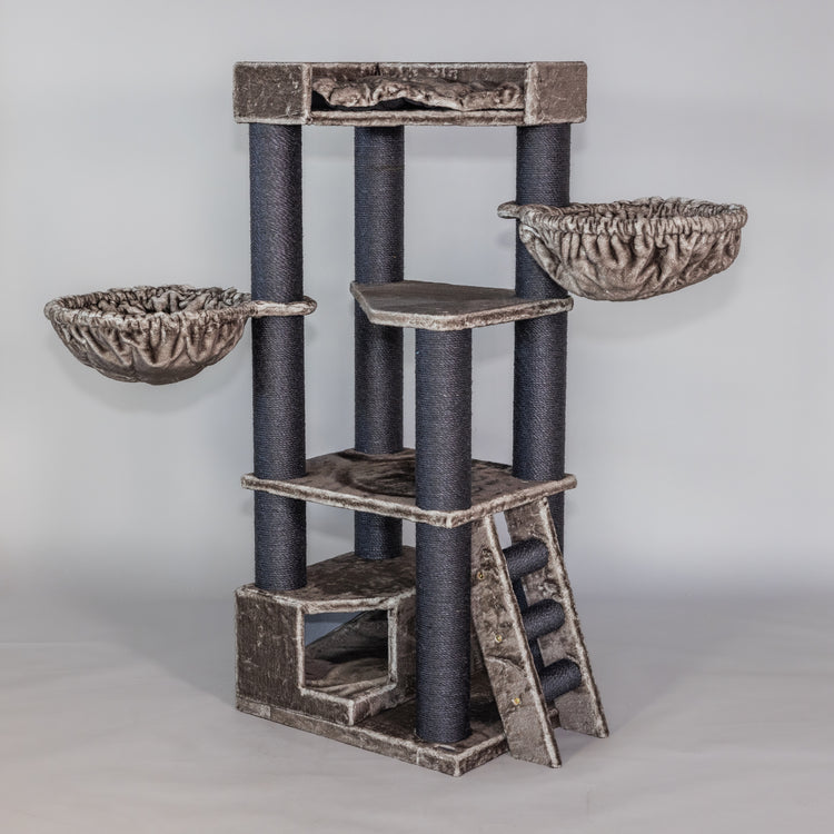 Cat Tree Corner Coon Blackline (Taupe)