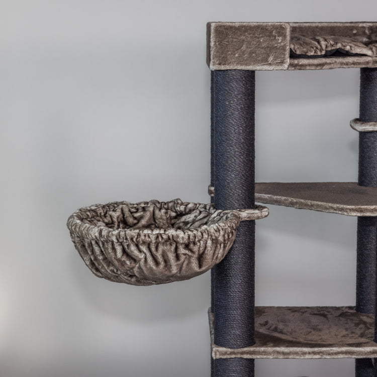 Cat Tree Corner Coon Blackline (Taupe)