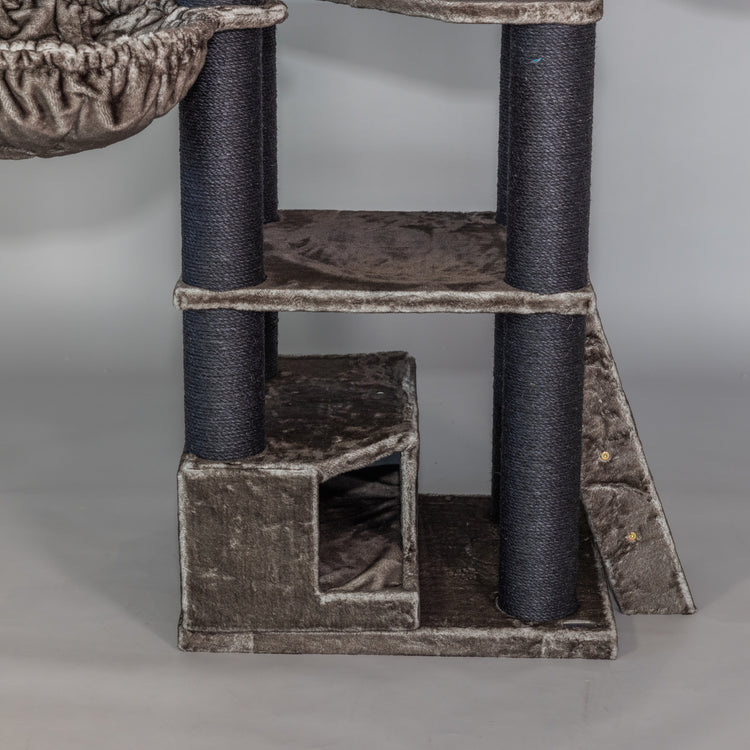 Cat Tree Corner Coon Blackline (Taupe)