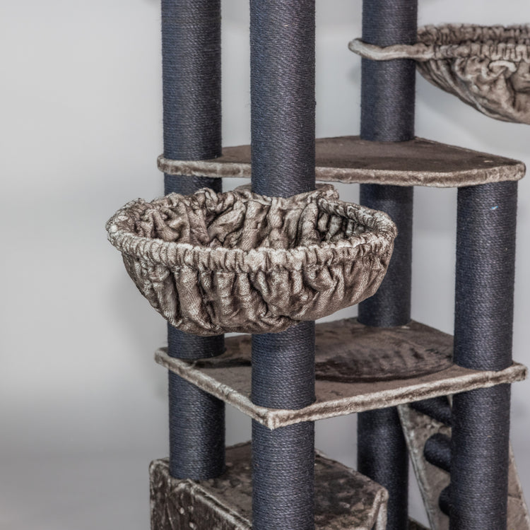 Cat Tree Corner Coon Blackline (Taupe)