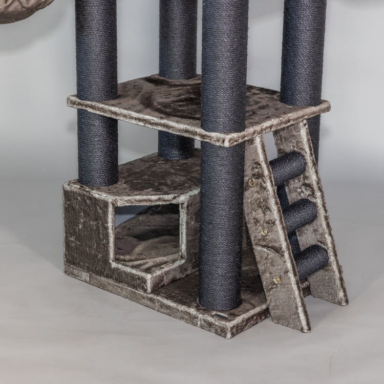 Cat Tree Corner Coon Blackline (Taupe)