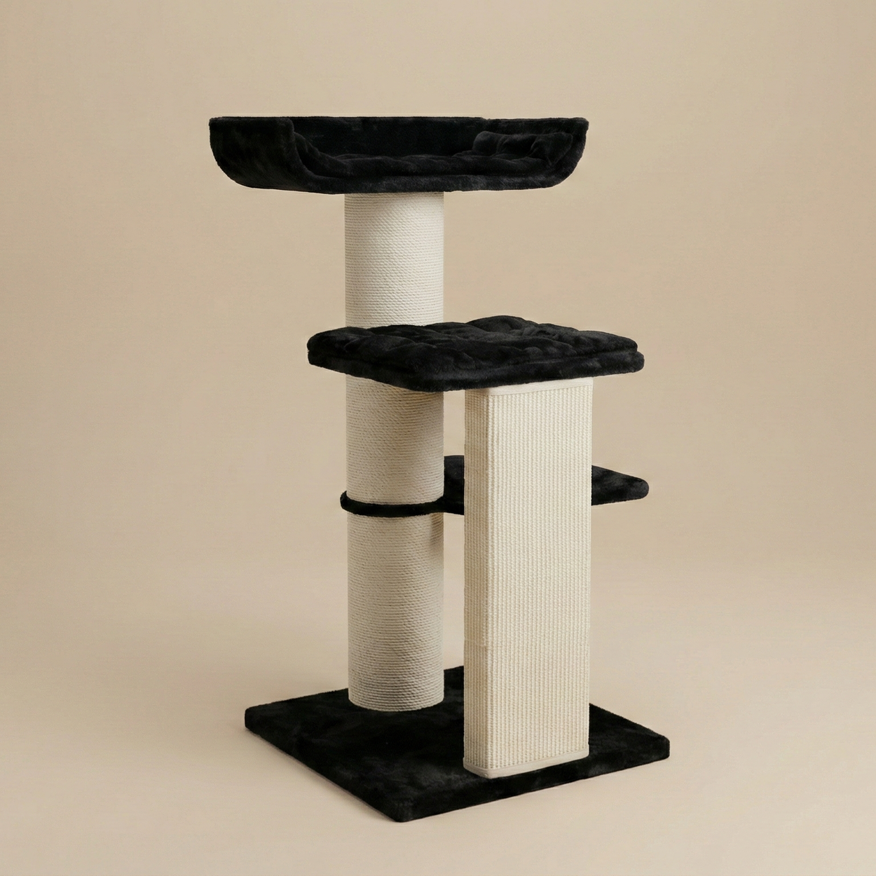 Krabpaal Maine Coon Throne (Black Teddy)