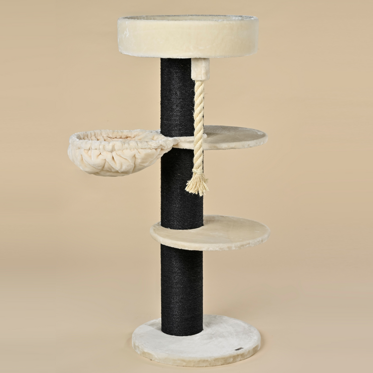 Krabpaal Maine Coon Sleeper Plus Blackline (Crème)