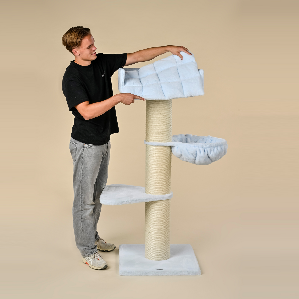 Krabpaal Royalty de Luxe (Blauw Teddy)