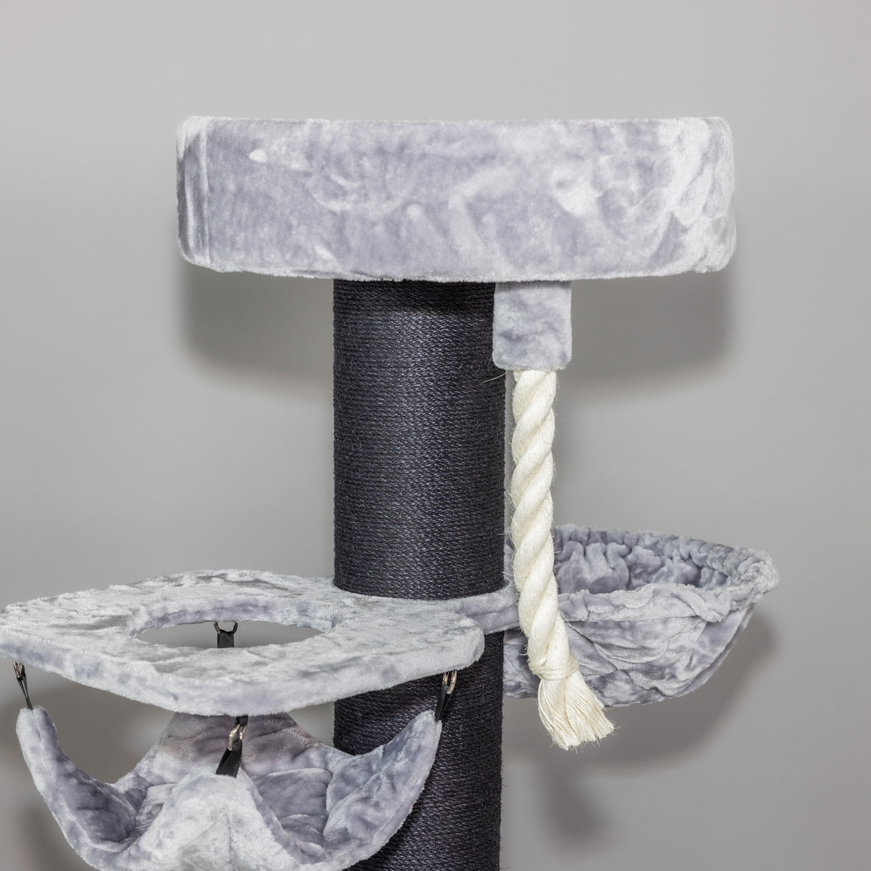 Krabpaal Maine Coon Sleeper Crown Plus Blackline (Lichtgrijs)