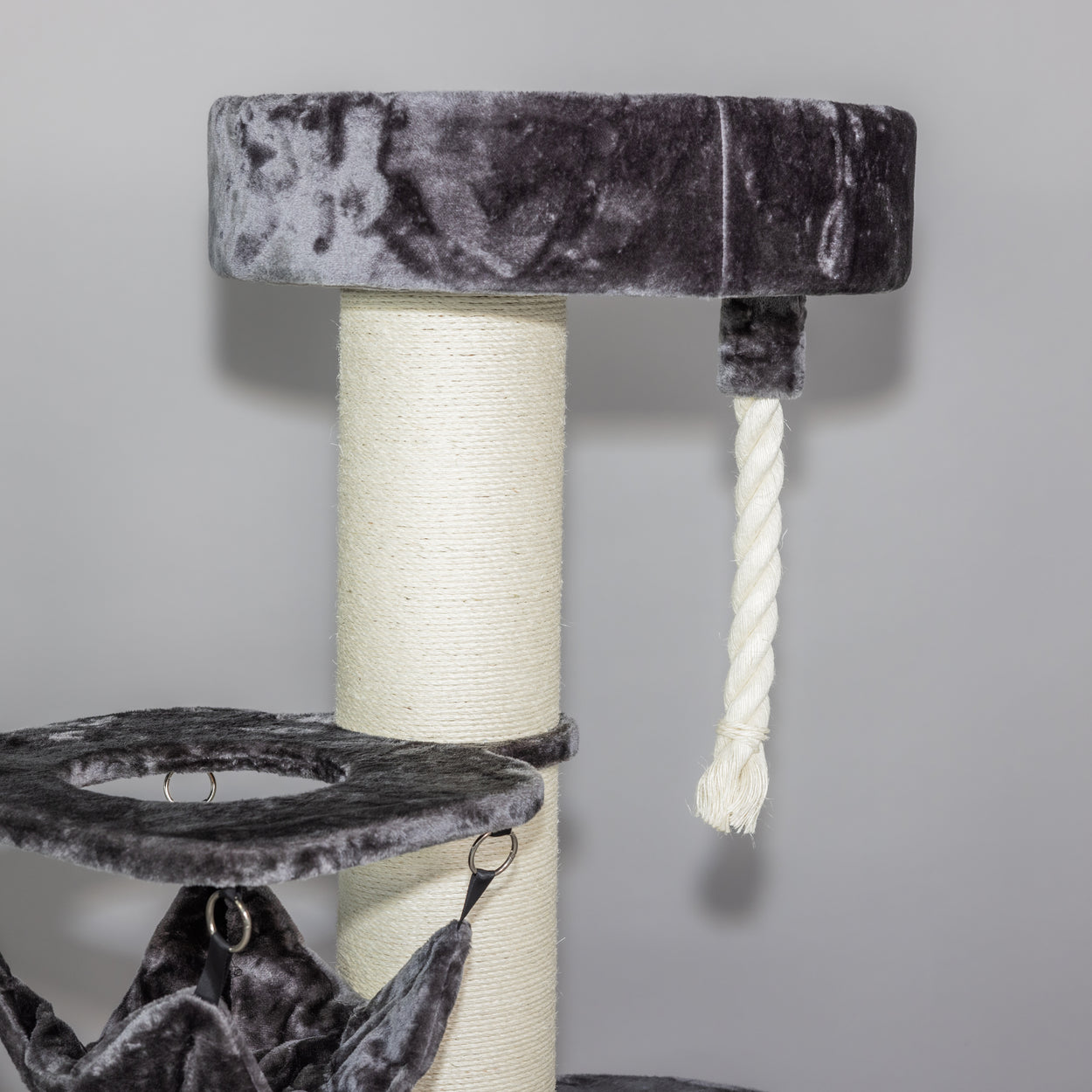 Krabpaal Maine Coon Sleeper Crown (Donkergrijs)