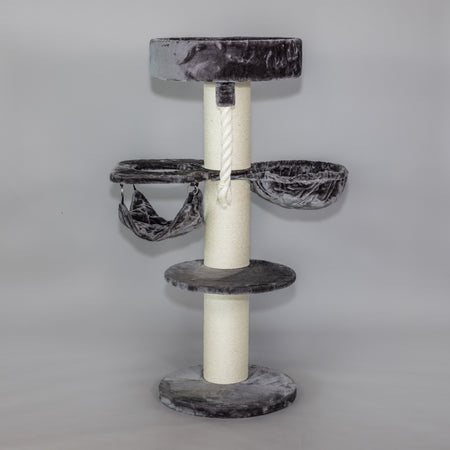 Krabpaal Maine Coon Sleeper Crown Plus (Donkergrijs)