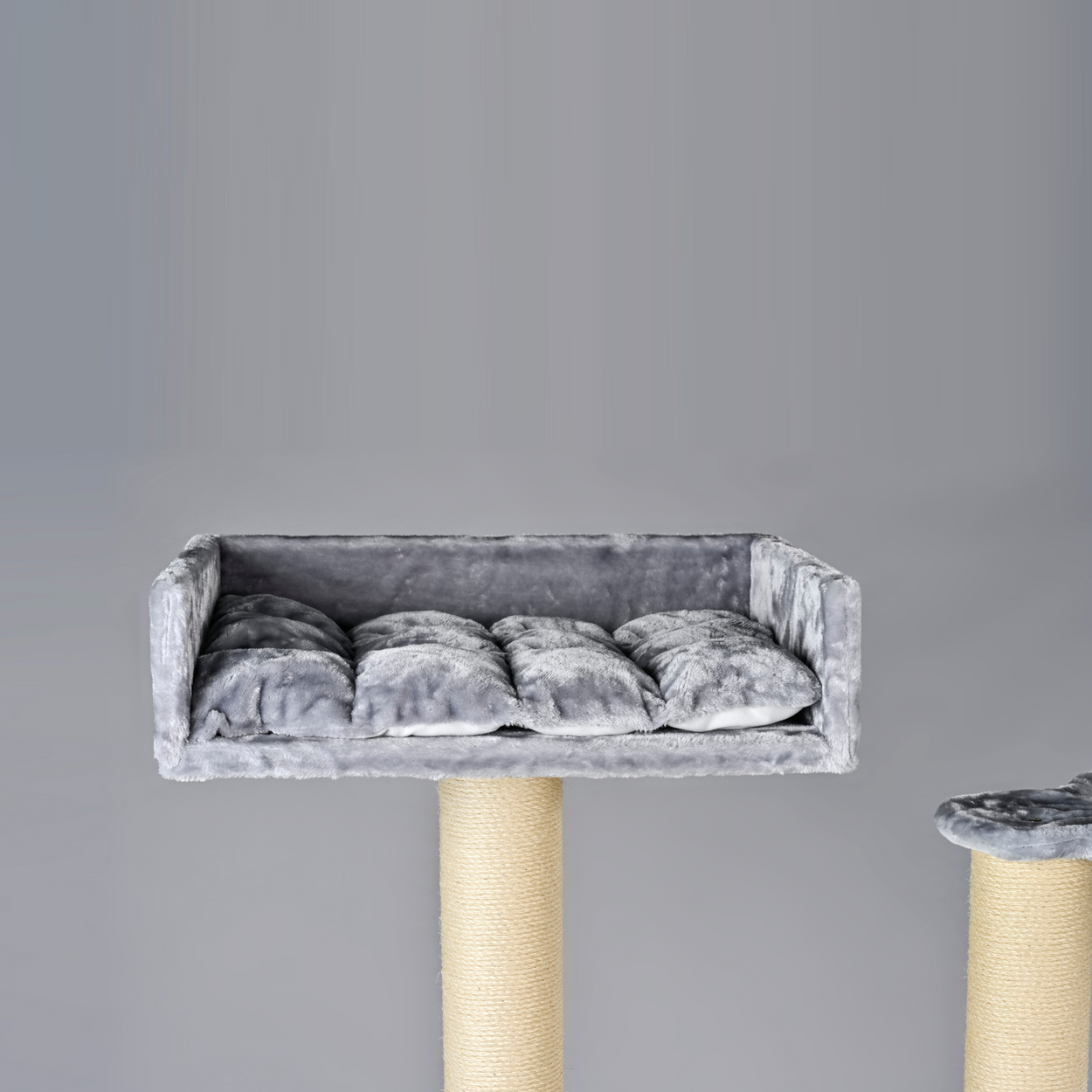 Krabpaal Cat Penthouse (Lichtgrijs)