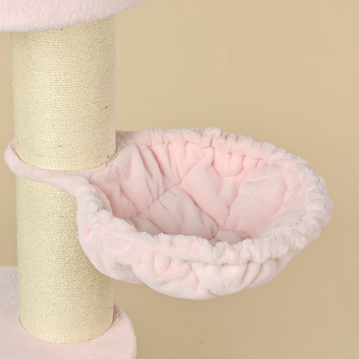 Krabpaal Maine Coon Sleeper de Luxe (Pink Teddy)