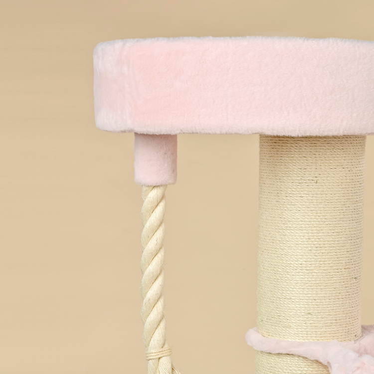 Krabpaal Maine Coon Sleeper de Luxe (Pink Teddy)