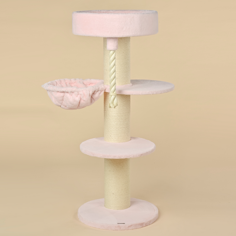 Krabpaal Maine Coon Sleeper Plus (Pink Teddy)