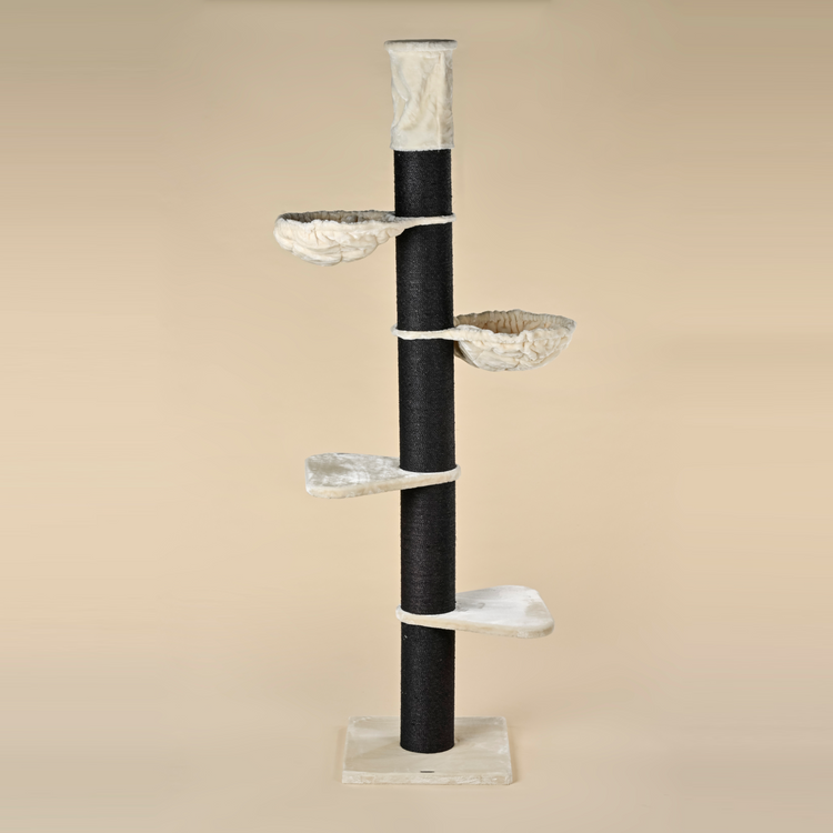 Krabpaal Maine Coon Tower Blackline (Crème)