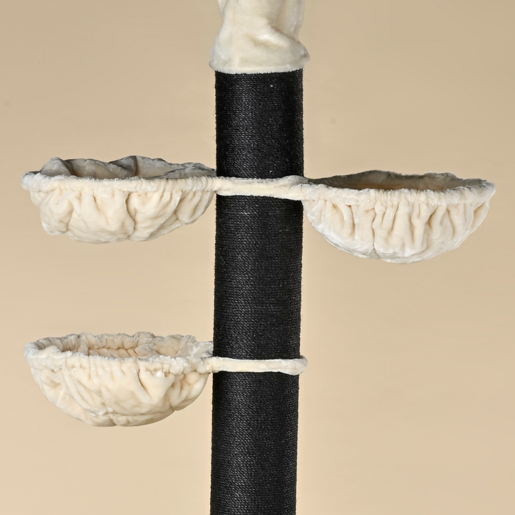 Krabpaal Maine Coon Tower Blackline Plus (Crème)
